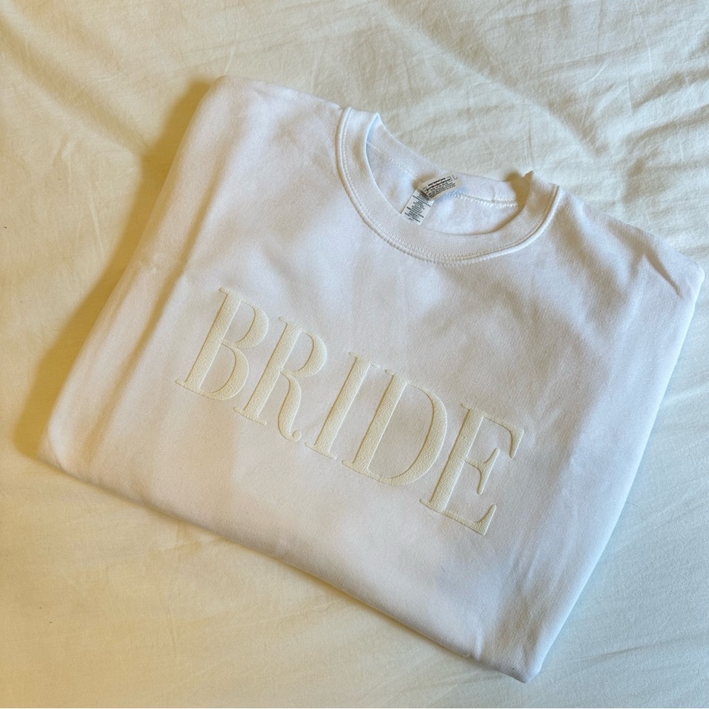 Minimalist Bridal Crewneck